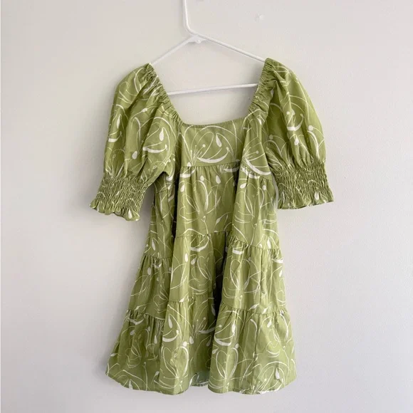 En Saison Idrissy Green Mini Dress Small - Picture 7 of 7